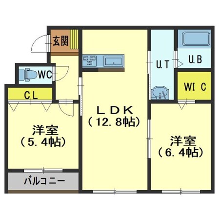 セレースの物件間取画像